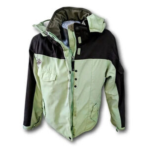 Firefly Winter Ski Jacket Size Girls16 Pale Green